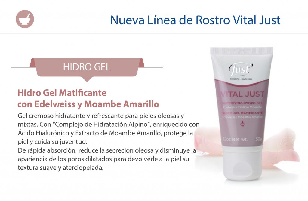 NUEVA LINEA DE ROSTRO VITAL JUST-07